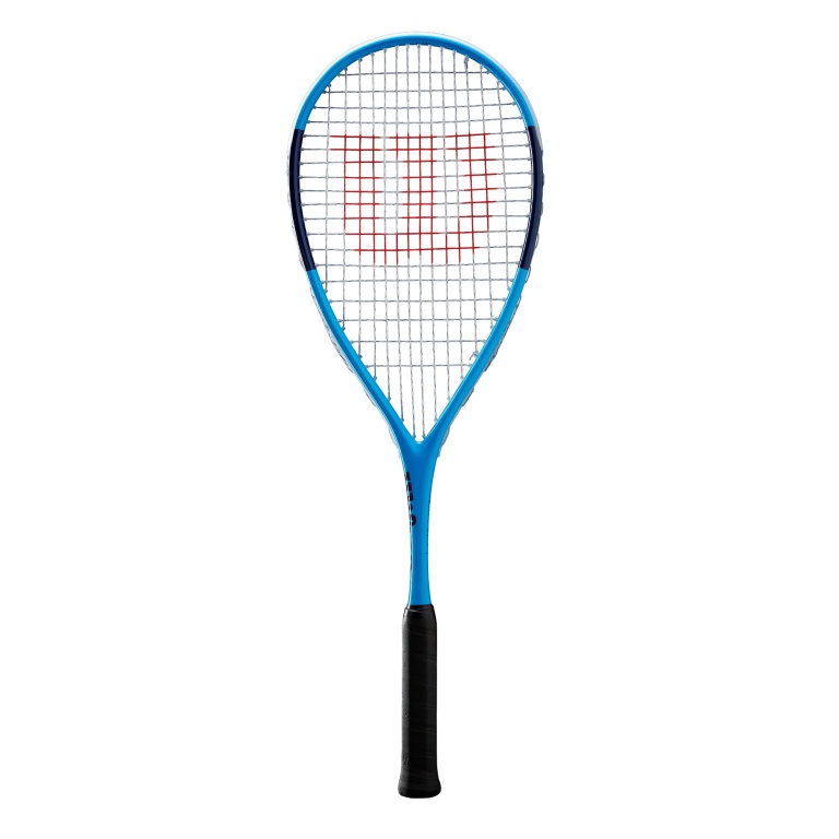 Wilson Ultra Elite Squash Racket (190g/head heavy) blue - strung -
